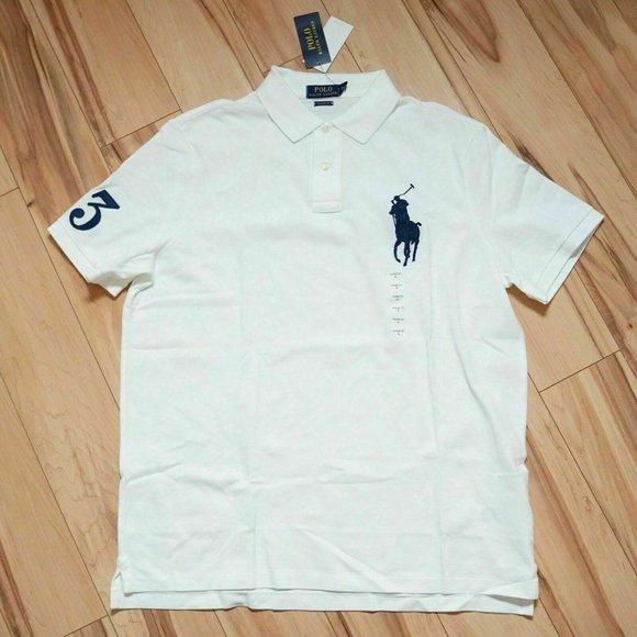 Large Men Polo Ralph Lauren BIG PONY Polo Shirt - Picture 1 of 1